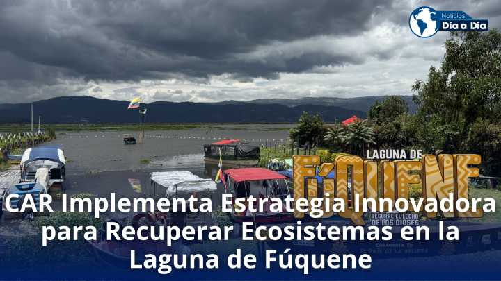 CAR Implementa Estrategia Innovadora para Recuperar Ecosistemas en la Laguna de Fúquene