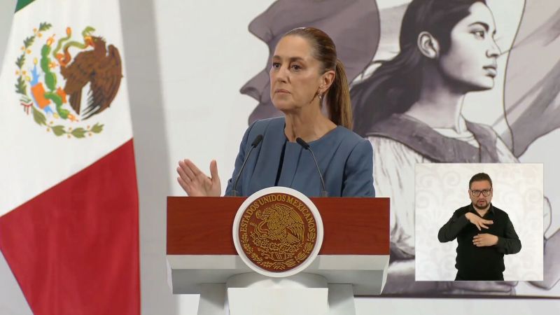 De mantener “cabeza fría” a subir el tono, las declaraciones de Sheinbaum muestran los retos de México para enfrentar a Trump