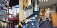La oleada de bombardeos rusos contra Ucrania dañó el edificio de la misión de la UE en Kiev: “Es un ataque deliberado”