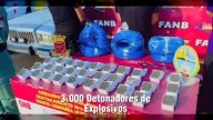 FANB incautó más de 3 mil detonadores de explosivos en Zulia