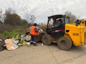 Operativo masivo devuelve limpieza a caminos de Parral