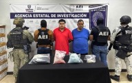Arrestan a dos hombres con casi 2 kilos de fentanilo y más de un kilo de “tusi”