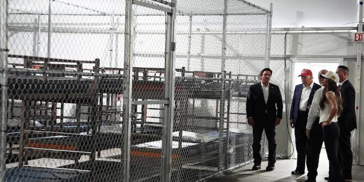 Top Florida official says ‘Alligator Alcatraz’ will likely be empty within days, email shows