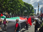 CDMX se moviliza en Gran Marcha por Palestina