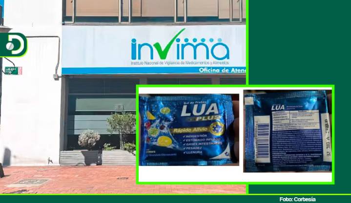 Invima lanzó alerta por falsificación de lote de Sal de Frutas LUA Plus