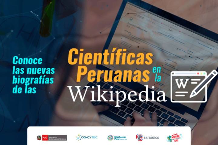 51 científicas peruanas ya tienen biografía en Wikipedia