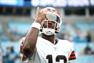 Deion Sanders' 3-Word Reaction to Shedeur Sanders' First NFL TD Turns Heads