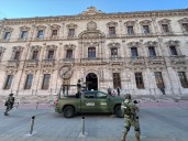 Realizan Mesa de Seguridad en Palacio de Gobierno