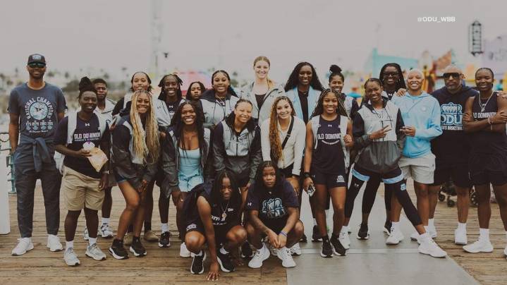 ODU Women’s Basketball connects past and present during California trip