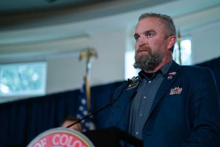 In private group chat, Republican state lawmakers in Colorado made crude jokes about a Democratic colleague’s clothing
