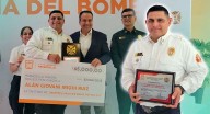 Alan Iriqui, un héroe con 16 años de servicio, es nombrado Bombero del Año en Hermosillo
