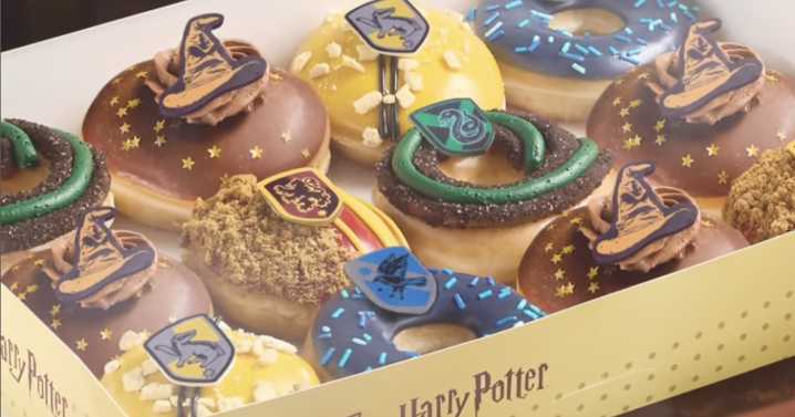 Donas de Harry Potter en Krispy Kreme: sabores, precio y fecha de lanzamiento en México