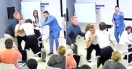 Estudiantes de Derecho protagonizan intensa pelea durante clase sobre violencia