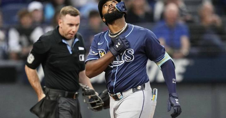 Junior Caminero homers twice as the Rays beat the slumping Guardians 9