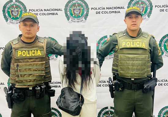 Mujer capturada en Pasto por presuntos delitos de hurto y concierto para delinquir