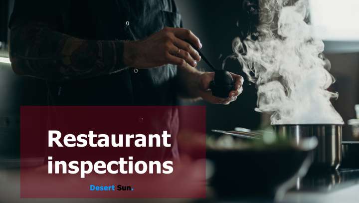 What 4 valley restaurants failed Riverside County health inspections?