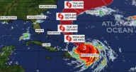 Hurricane Erin tracker: Maps show mega 160mph storm heading straight for tourist hotspot