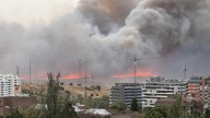 El humo del incendio en Tres Cantos se cuela en varios municipios de Madrid