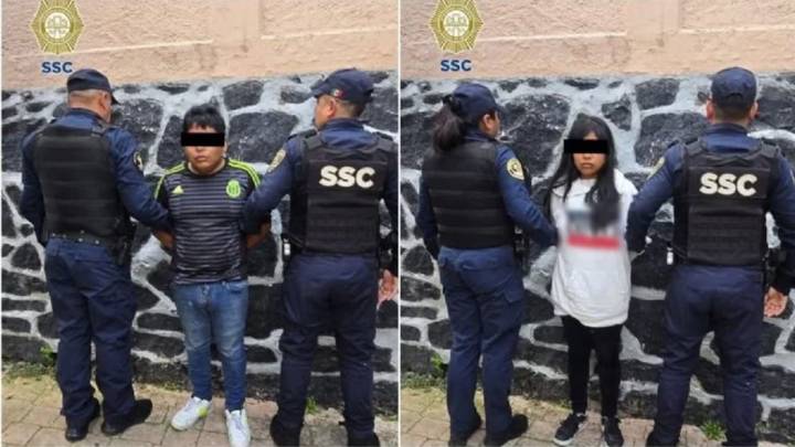 Sólo con un pañal, así abandonó pareja a bebé de cuatro meses en el frío de la madrugada en la calle: fueron detenidos