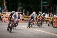 Cyclists from across the country compete in Portland Criterium