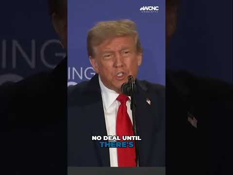Trump leaves Alaska without peace in Ukraine: 'No deal until there's a deal' #shorts