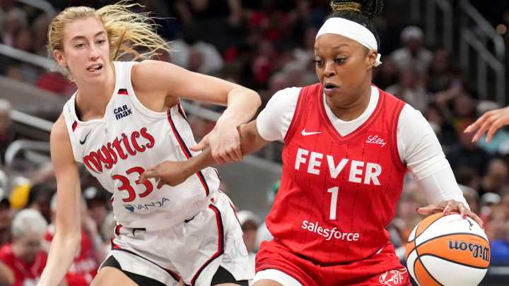 Indiana Fever guards Odyssey Sims, Sophie Cunningham discuss loss against Washington Mystics