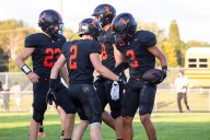 Our top photos as Leslie football battles Stockbridge