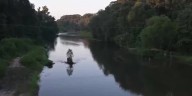 VIDEO: Crews cleaning out Tangipahoa River after Roseland warehouse explosion