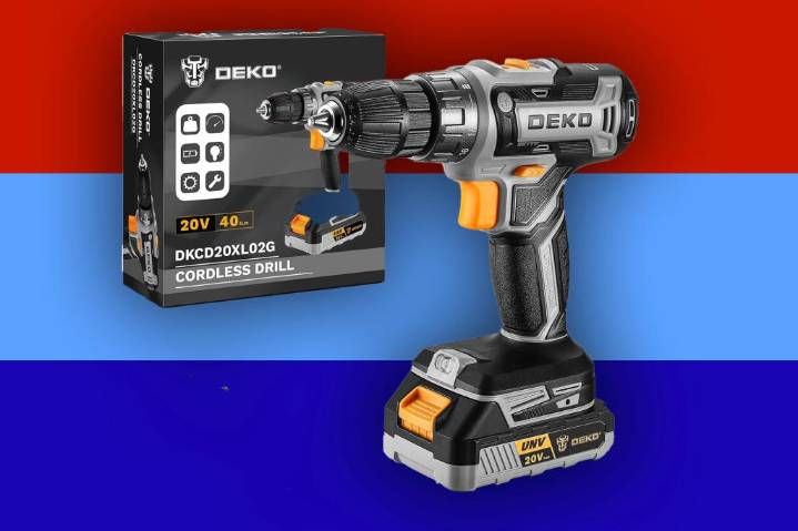 DEKO PRO Cordless Drill 20V Set is 41% off at Amazon ahead of Labor Day