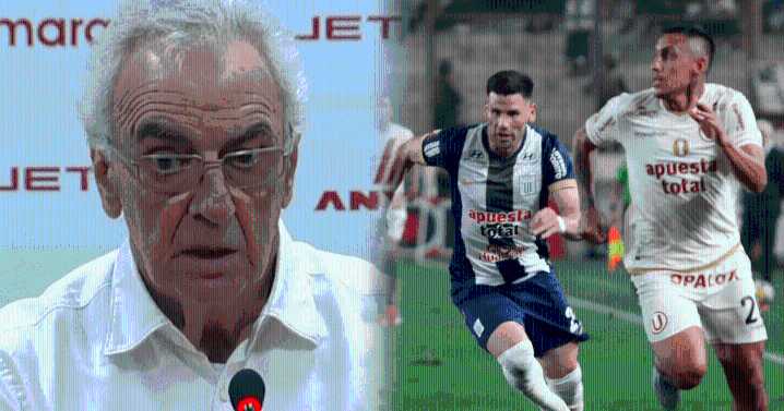 Jorge Fossati dio firme concepto sobre la actuación de la 'U' en el clásico: "Un equipo..."