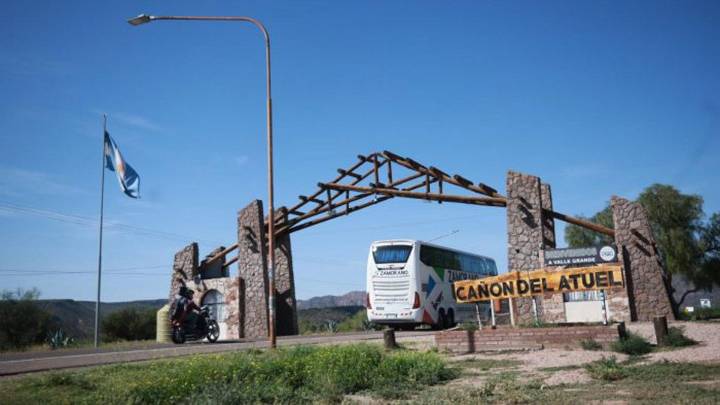 Vialidad dispuso el cierre preventivo del Cañón del Atuel por las importantes lluvias