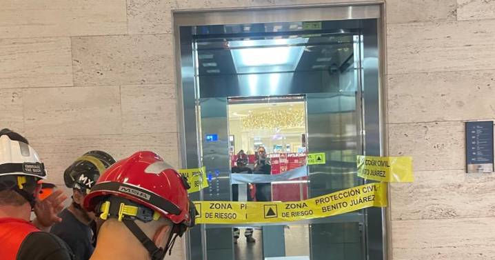 ¿No se desplomó? Así se vivió la tensión al interior del elevador en Plaza Mítikah
