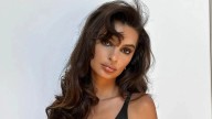 Emily Ratajkowski looks incredible as she shows off amazing figure in leather bra top and sheer trousers