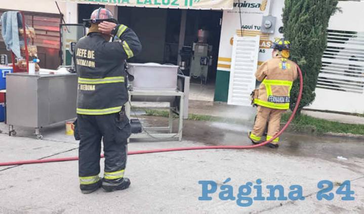 Se Incendia una Tortillería