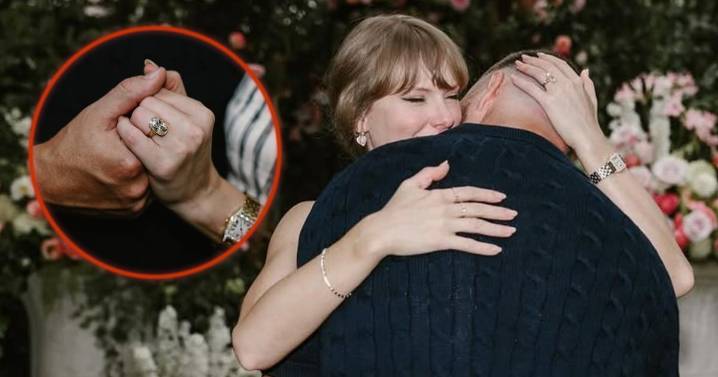 El lujoso anillo de compromiso de Taylor Swift que Travis Kelce habría ayudado a diseñar