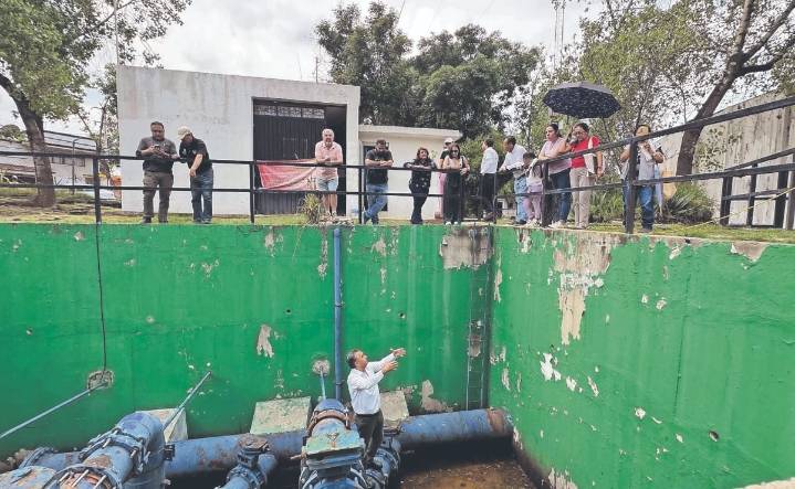 Tlalnepantla evita operar 4 pozos de agua por manganeso