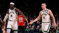 Holiday says Pritchard was toughest Celtics teammate to guard