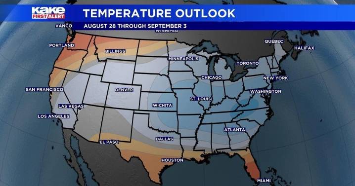 Labor Day forecast vs. extremes across KAKEland