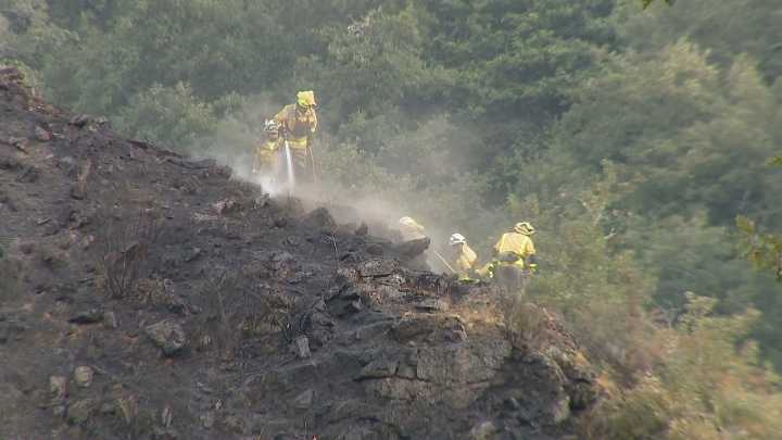 Desactivan a situación 2 no incendio da Pobra do Brollón e estabilizan o da Fonsagrada