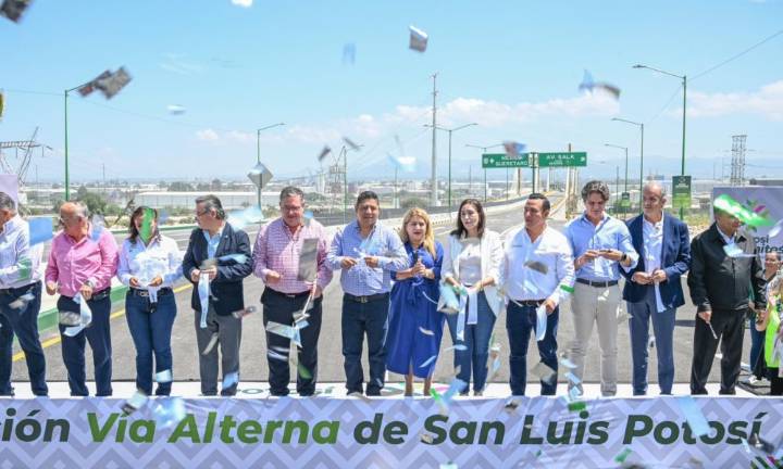 Ricardo Gallardo anuncia ampliación de la Vía Alterna Sur