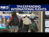 Tampa International Airport expands international flights as more travelers use AI to book trips