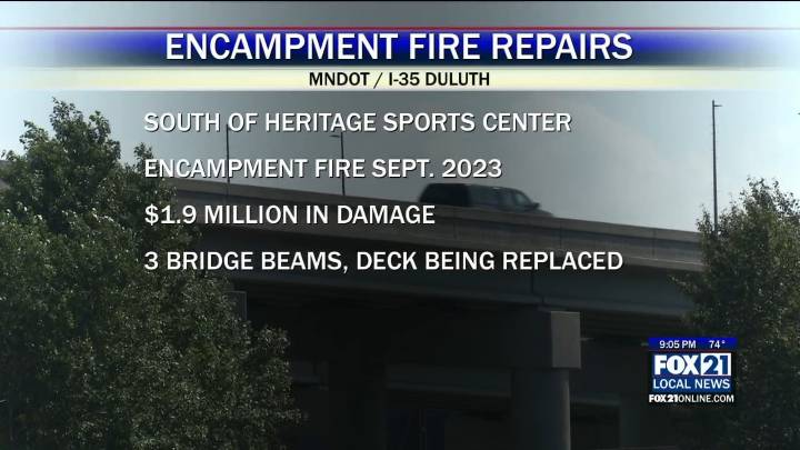 MnDOT: Homeless Encampment Fire Causes $1.9M In Damage To I