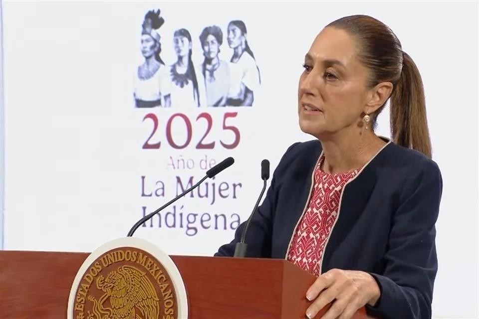 Acepta Sheinbaum interés de intervención de EU, pero lo rechazó