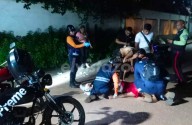 Tres mujeres lesionadas dejó derrape de moto en Guanipa la madrugada de este domingo