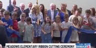 Meadows Elementary ribbon cutting ceremony