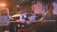 Video shows damage after car crashes into Buckhead apartment building