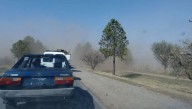La provincia registró ráfagas de hasta 78 km/h