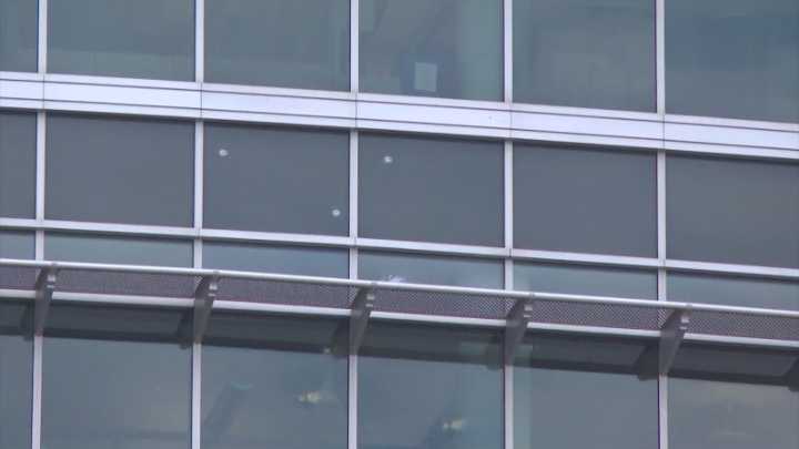 911 audio of caller near hail of gunfire during CDC shooting