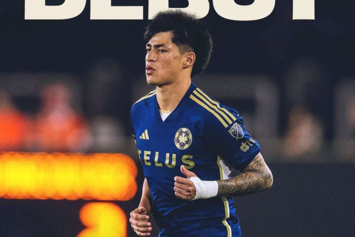 Kenji Cabrera debutó con Vancouver Whitecaps en la semifinal de la Canadian Championship