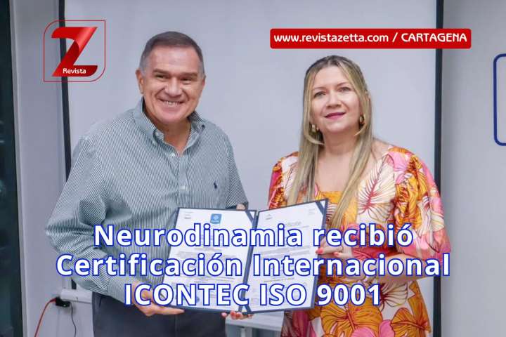 Neurodinamia recibe certificación internacional de calidad ICONTEC ISO 9001